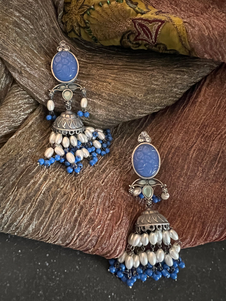 Beautiful Antique Pearl Danglers