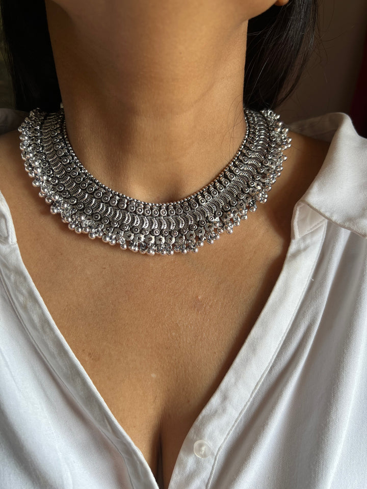 Tribal Ghungroo Necklace