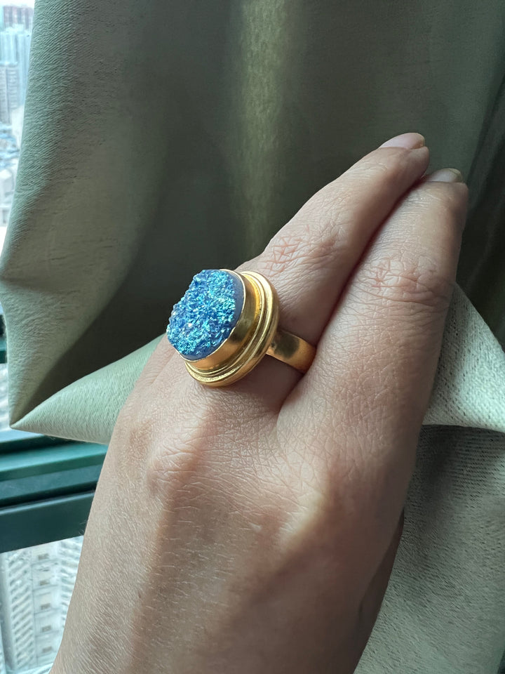 Natural Gemstones Ring