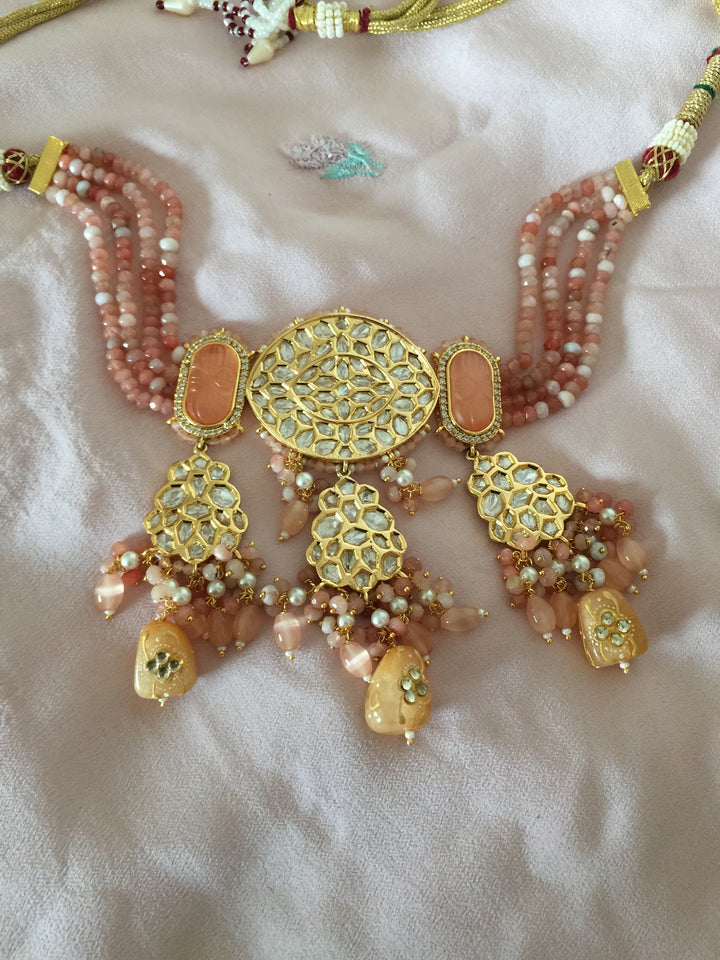 High Quality Kundan Choker with Statement Earrings