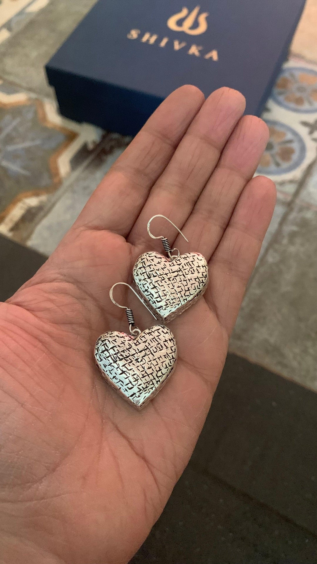 Heart Danglers - SHIVKA