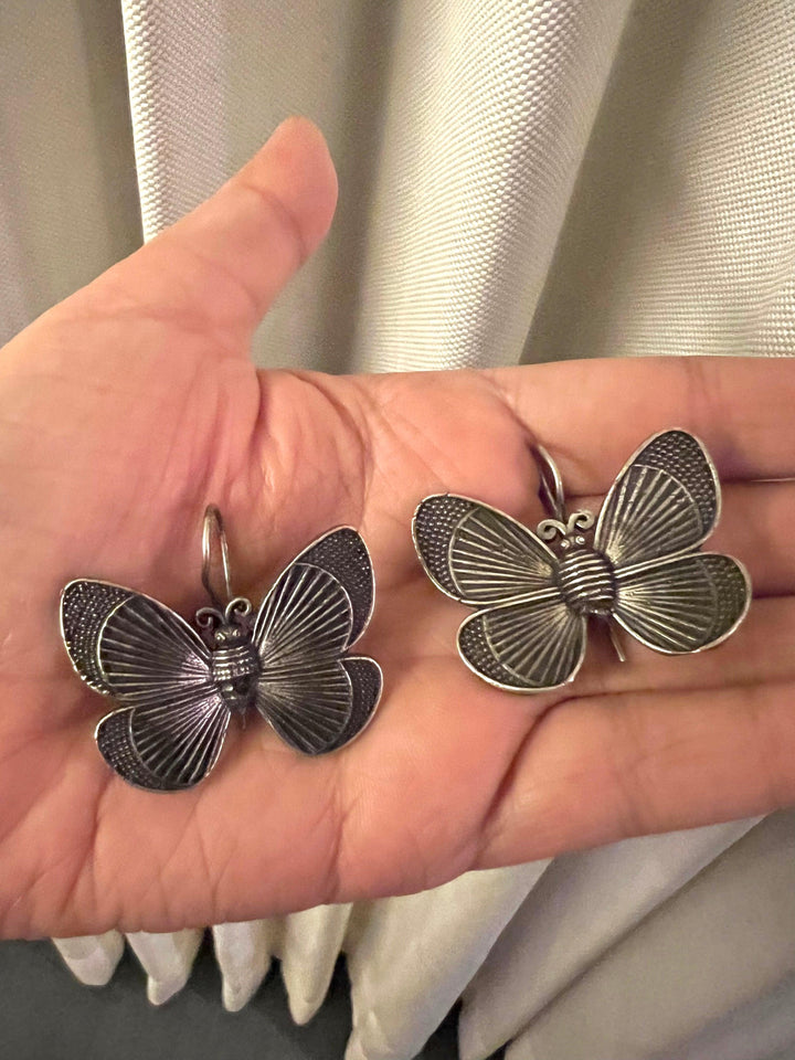 Vintage Butterfly Earrings - SHIVKA