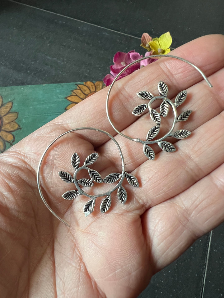 Brass Earrings- Set of Two