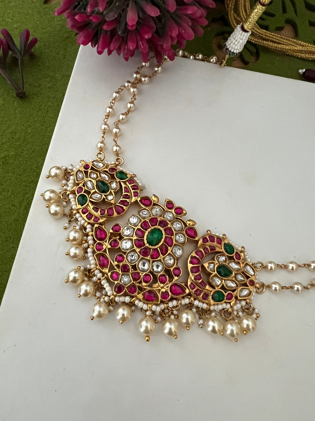 Signature Kempu Choker Necklace