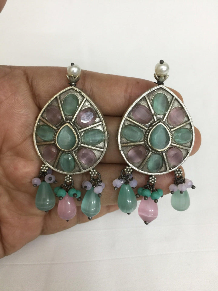 Statement Necklace with Earrings - SHIVKA