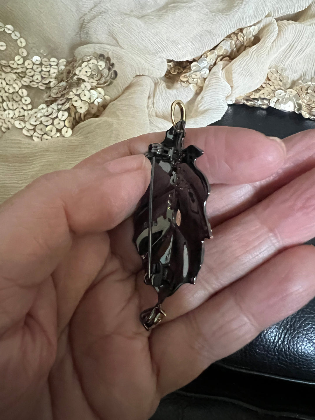 Sterling Silver Pendant Chain Necklace with Earrings