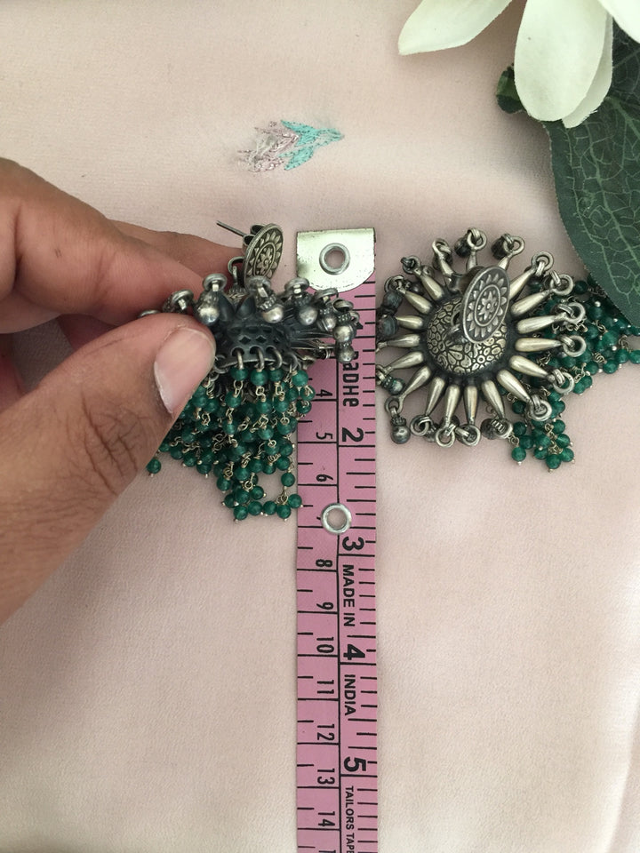 Scintillating Pure Silver 925 Earrings