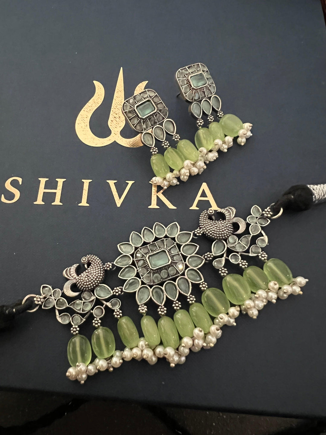 Monalisa Choker with Earrings - SHIVKA
