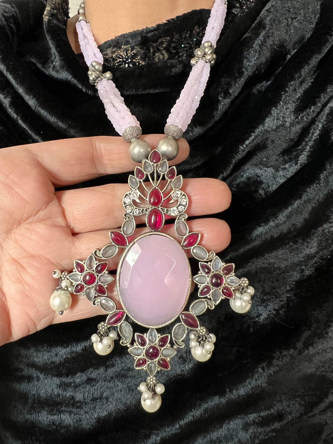 Vintage Artistic Long Necklace - SHIVKA