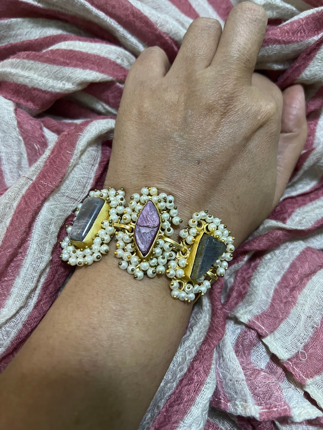 Pearls Cluster Bracelet (4 Styles)