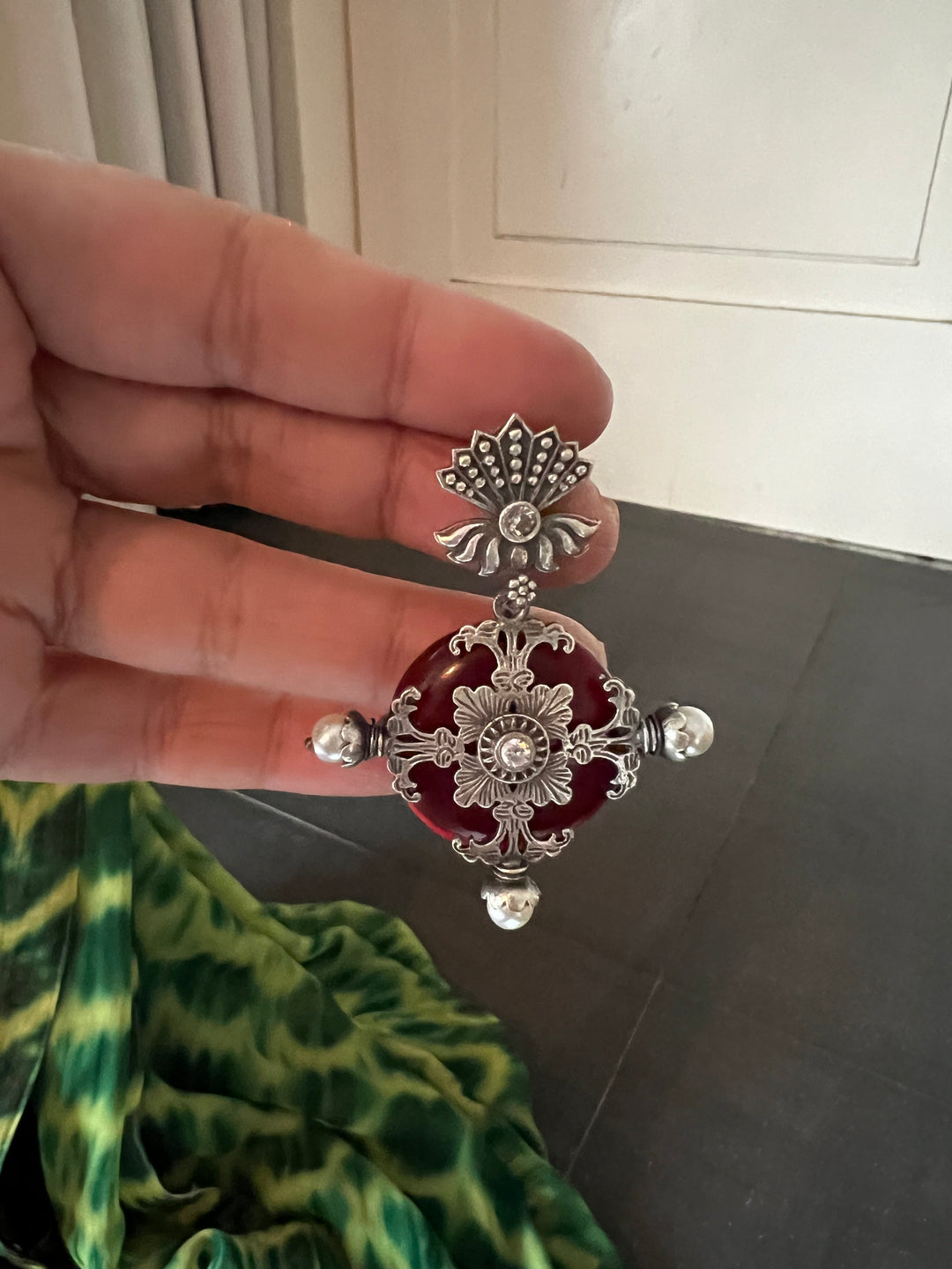 Antique Brass Earrings