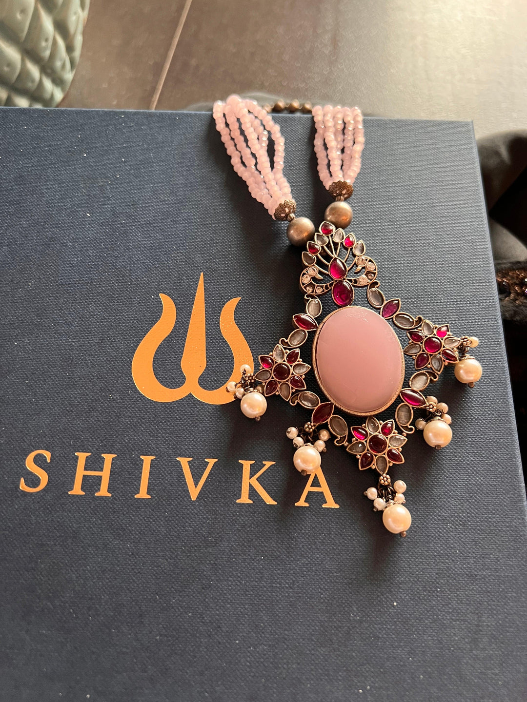 Vintage Artistic Long Necklace - SHIVKA