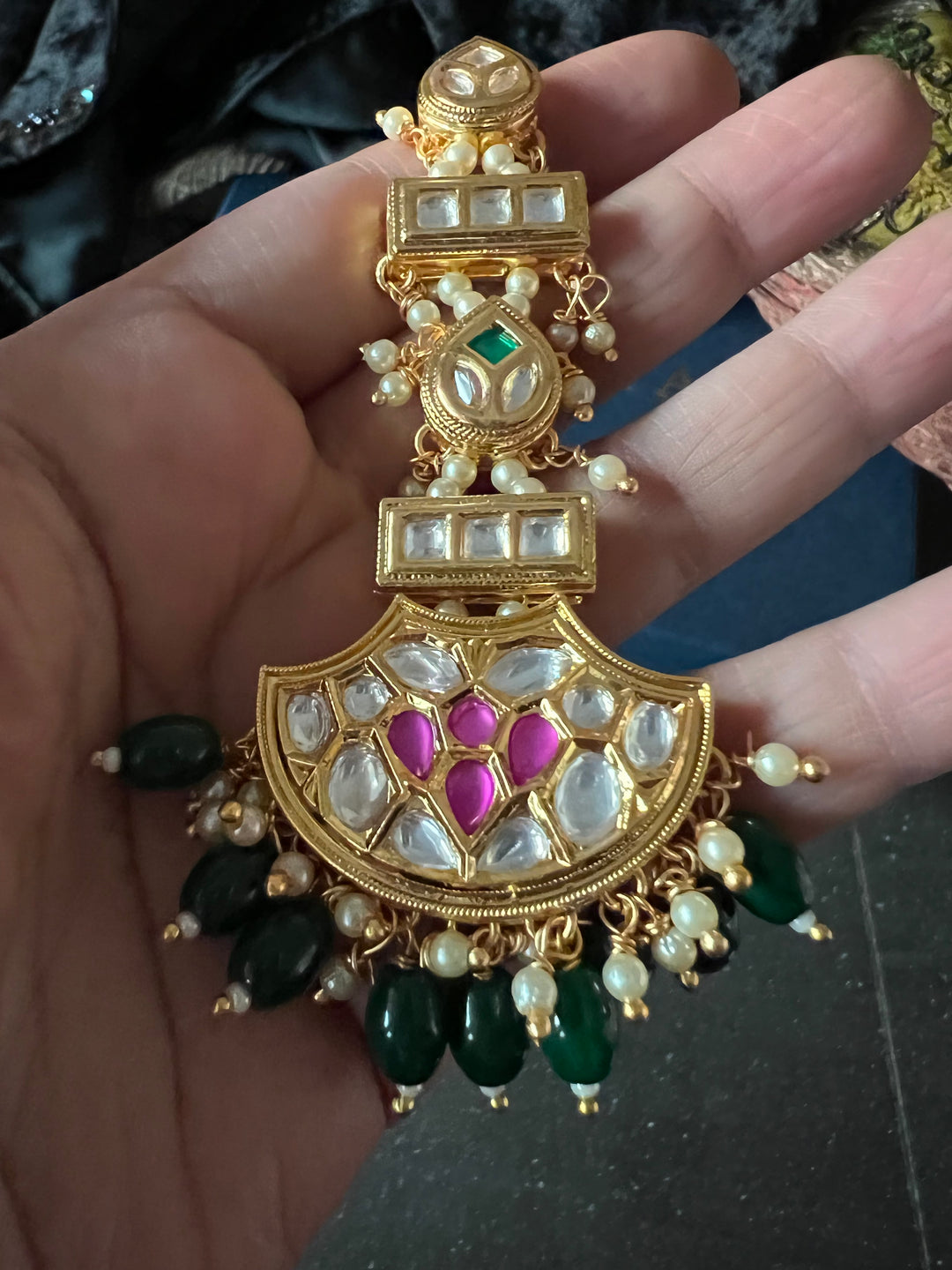 Bridal Kundan Maangtikka
