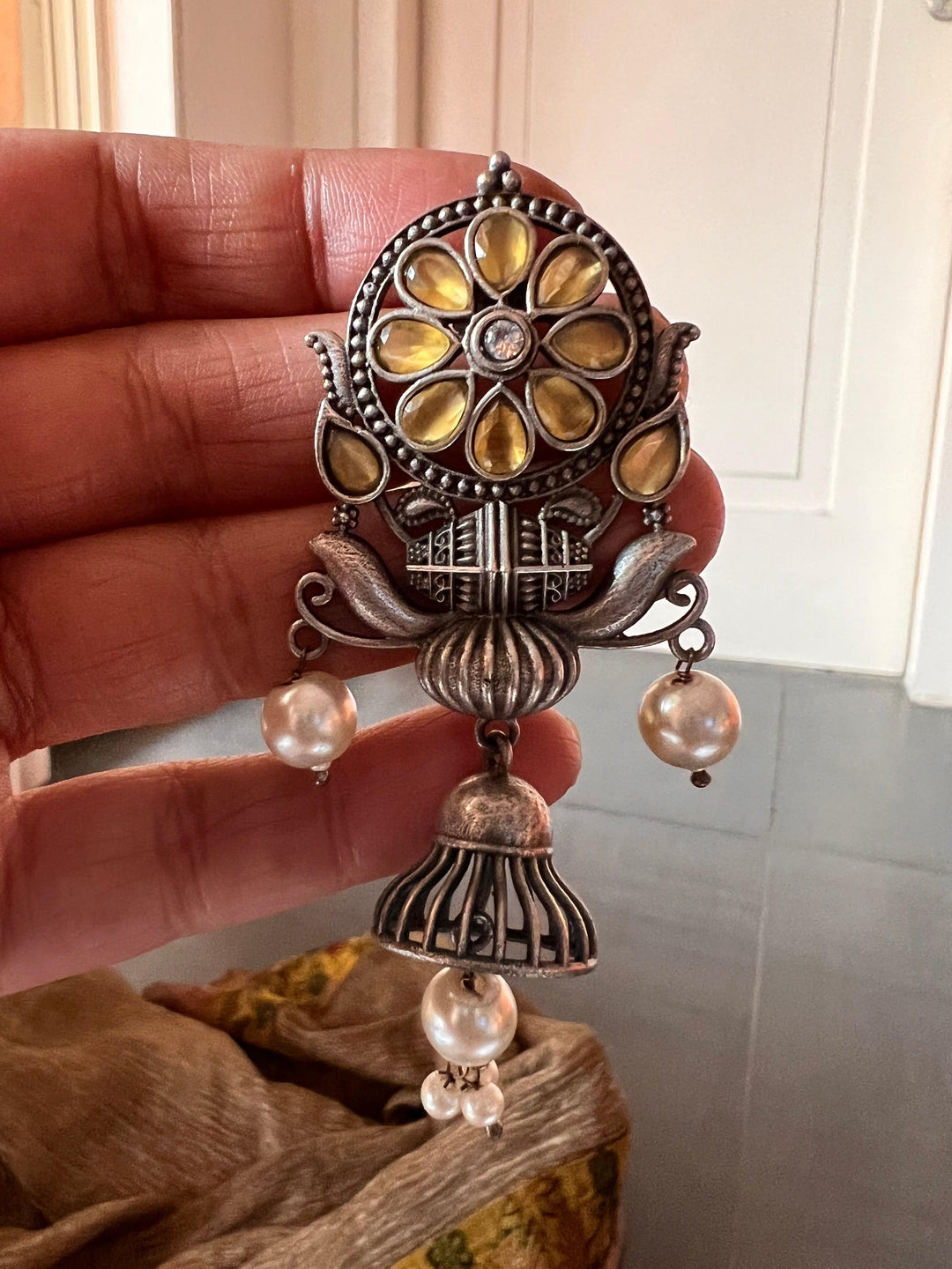 Statement Antique Earrings - SHIVKA