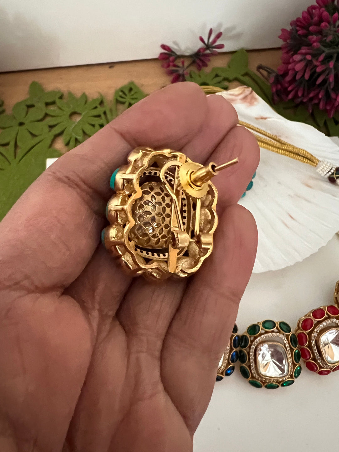 SHIVKA Designer Choker with Earrings