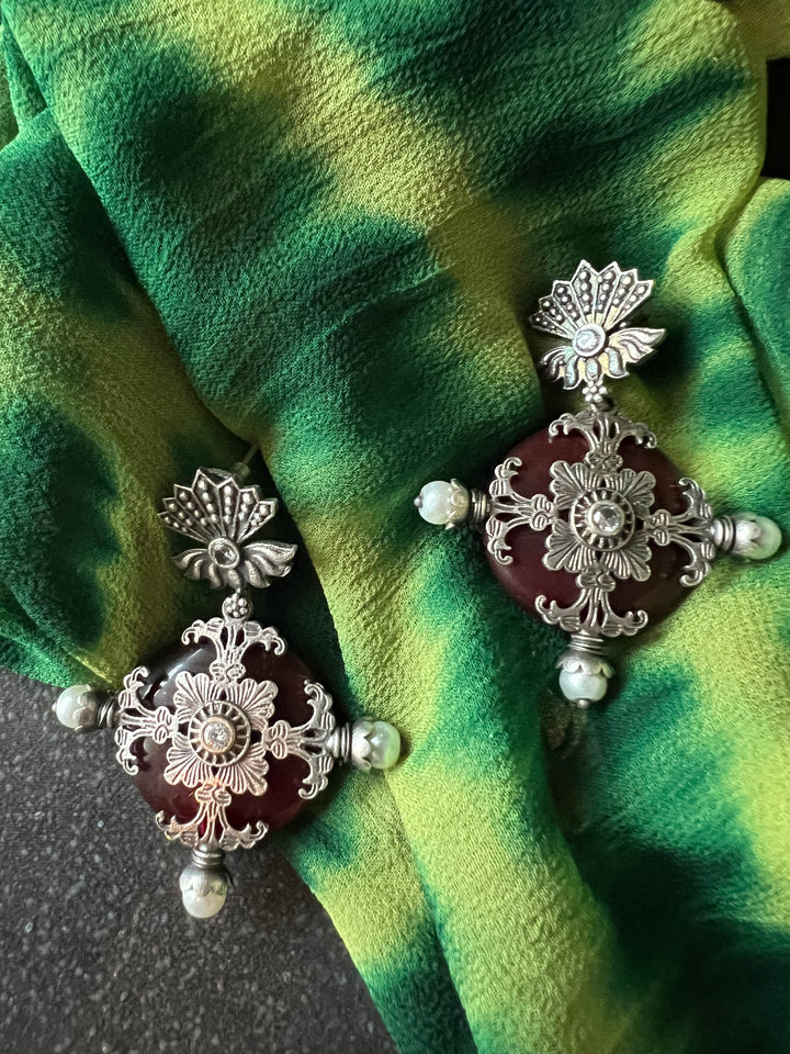 Antique Brass Earrings