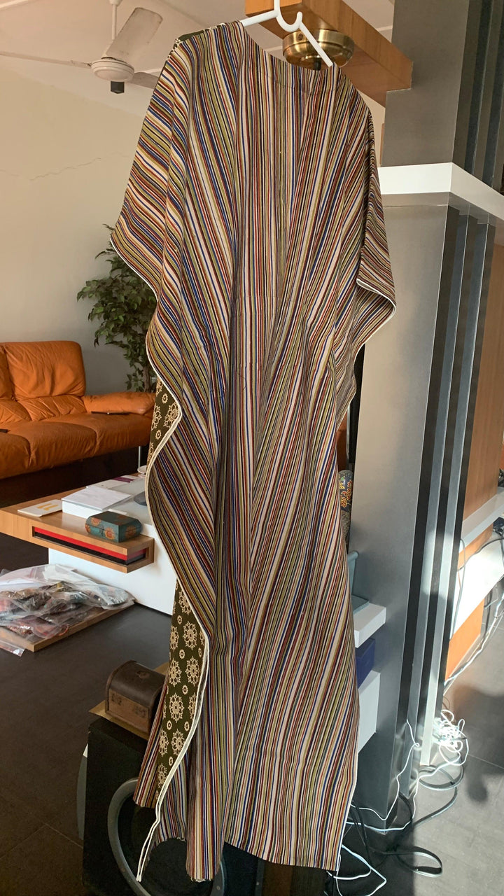 Half n Half Designer Cotton Kaftan - SHIVKA