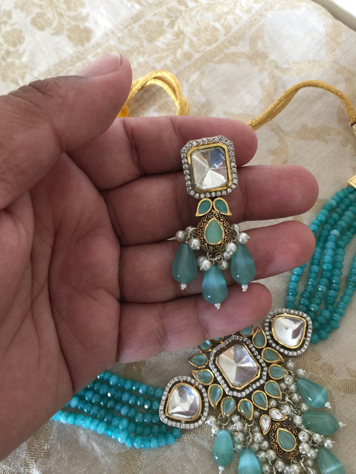 Victorian Choker with Earrings