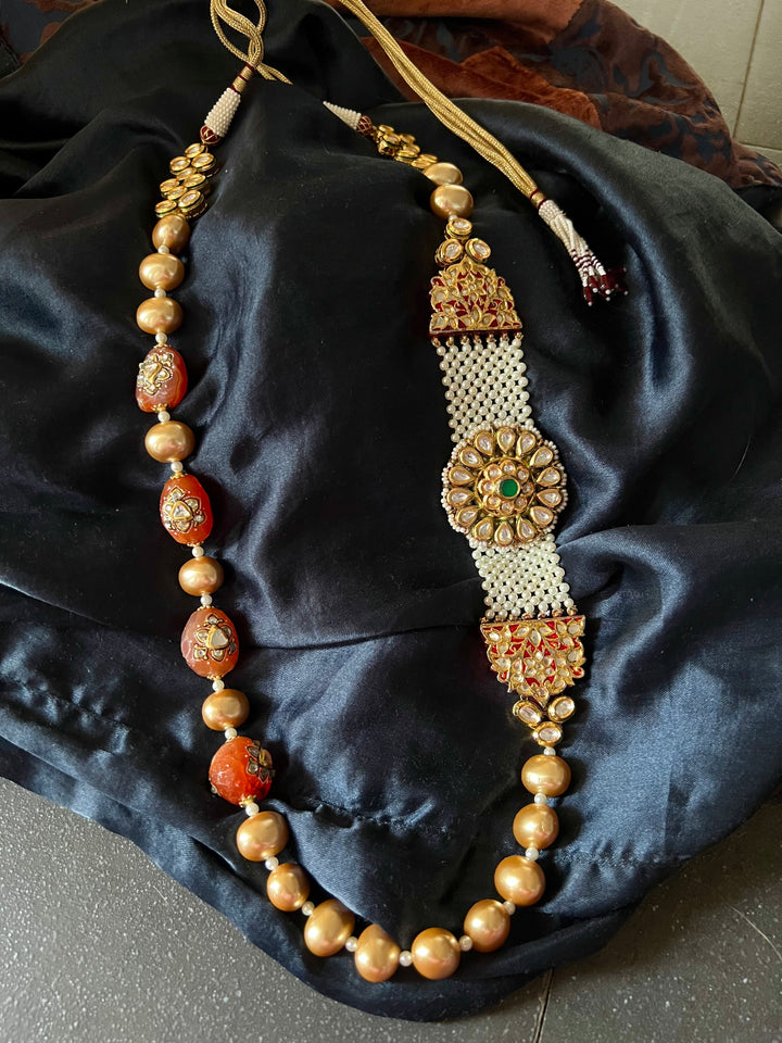 SHIVKA Designer Tanjore Artwork Necklace