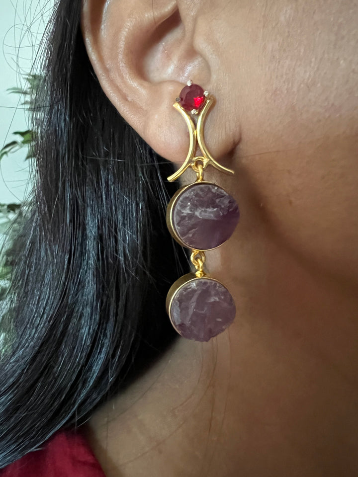 Pretty Stone Earrings