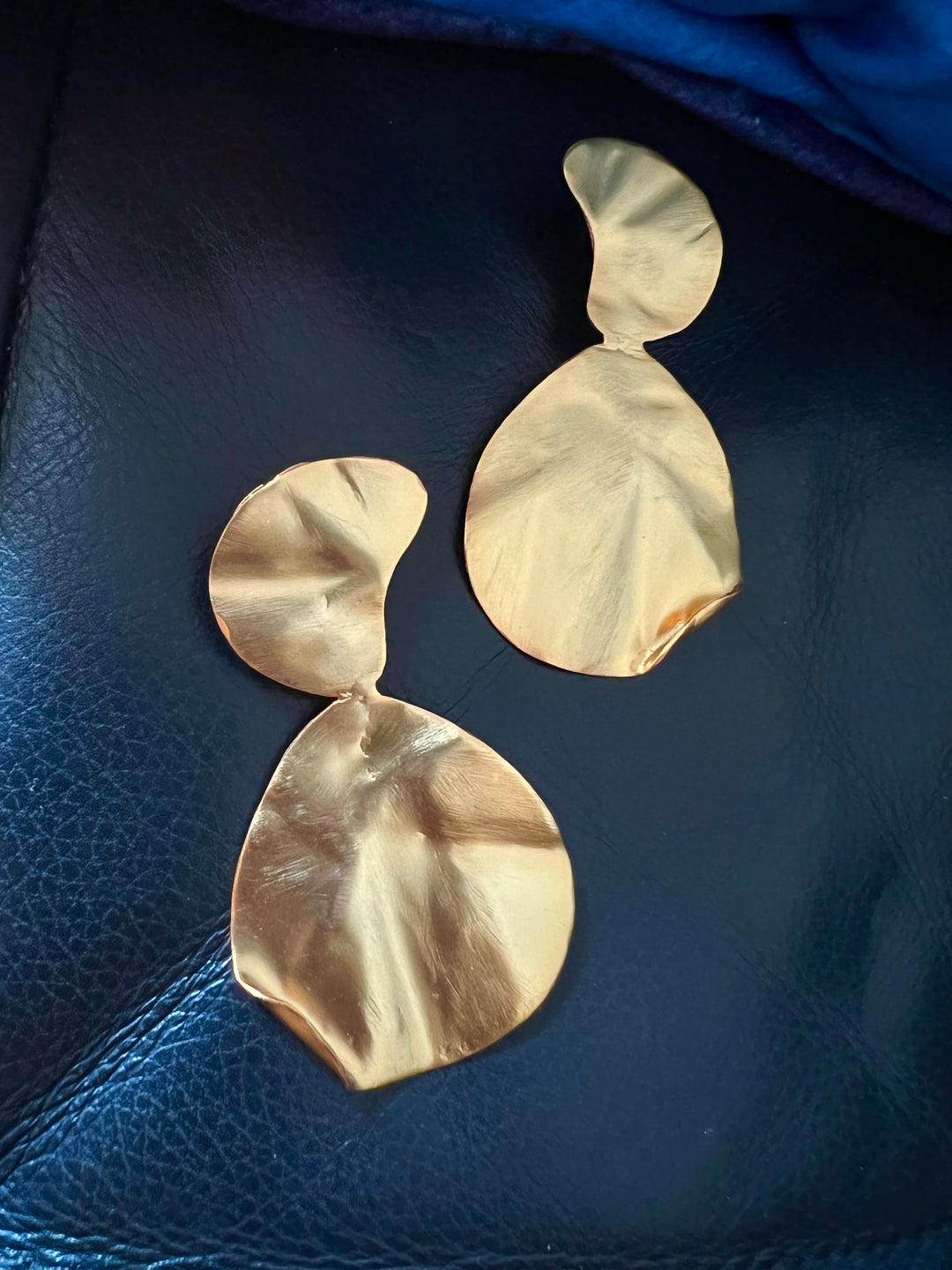 Hammered Brass Studs