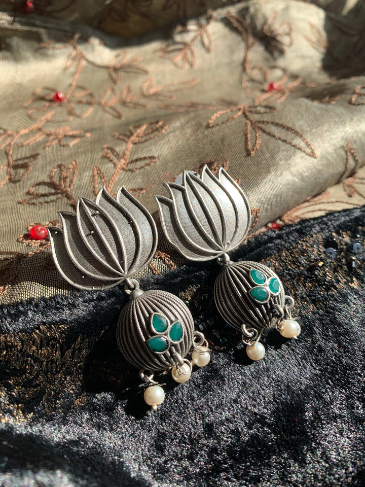 Lotus Earrings - SHIVKA