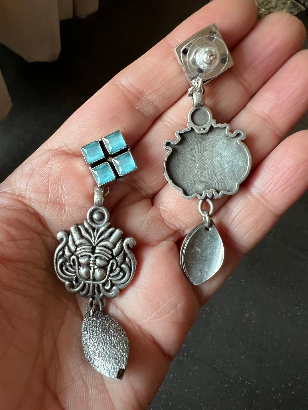 Antique Stone Danglers