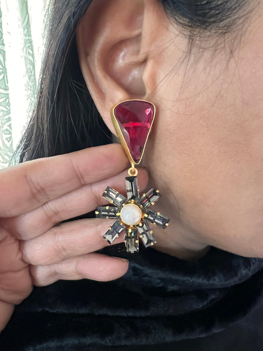 Swarovski Pearl Earrings - SHIVKA