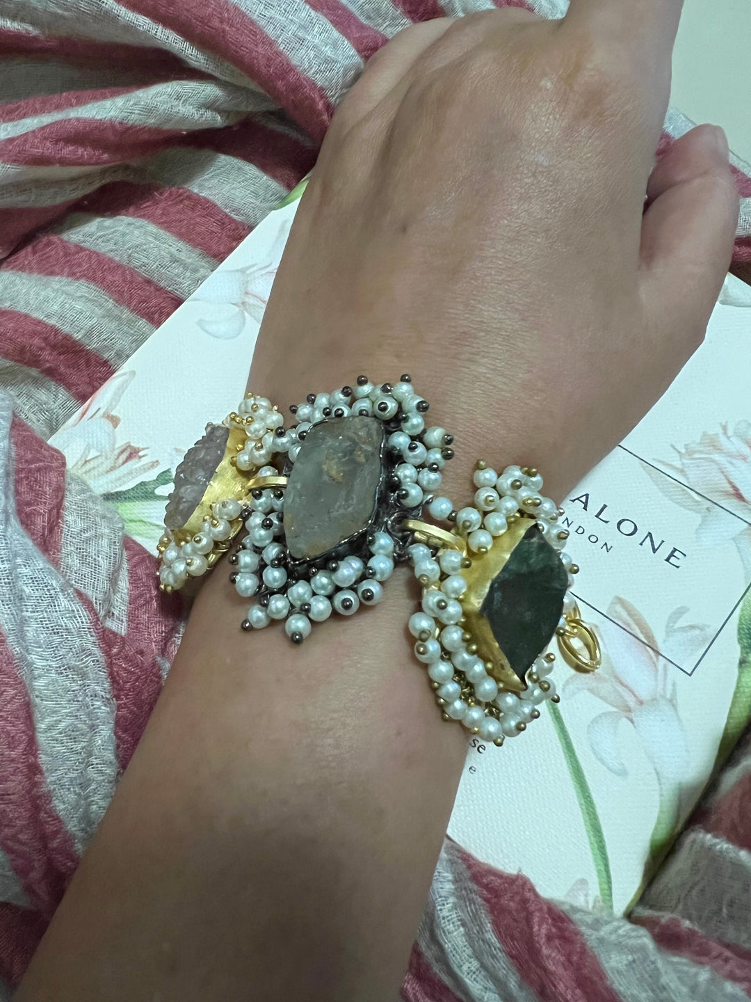 Pearls Cluster Bracelet (4 Styles)