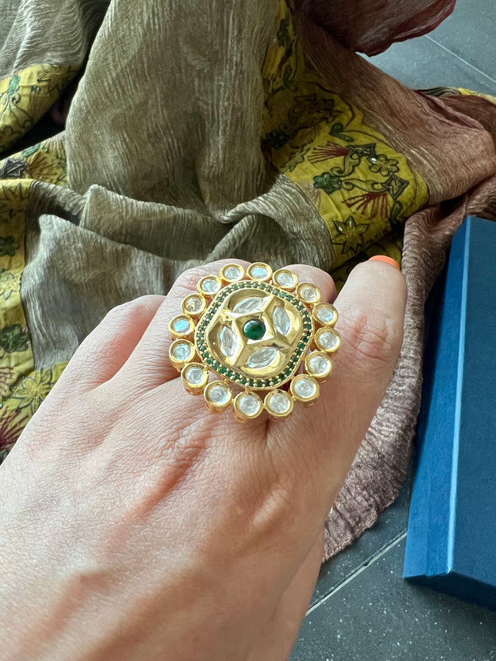 Bridal Kundan Ring