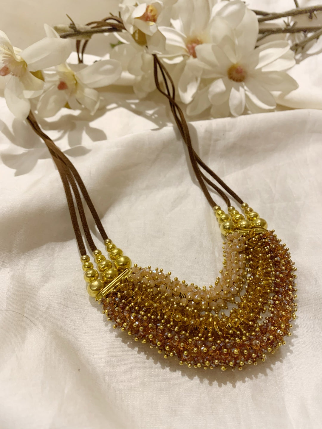 Dazzling Three-Layered Necklace