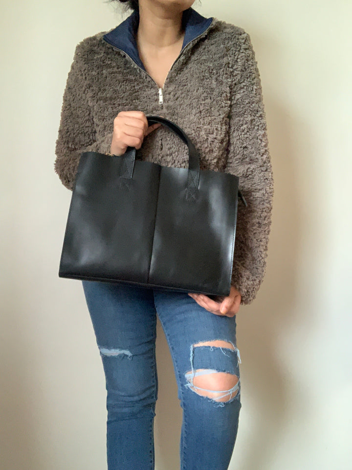 Classic Black Office Bag