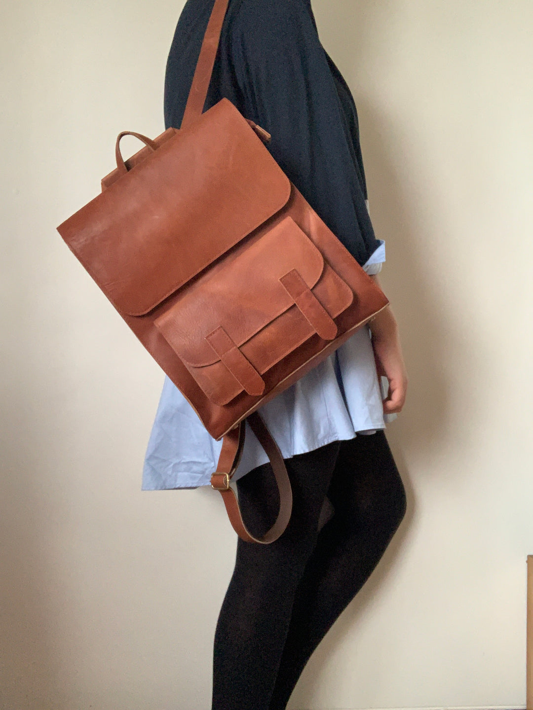Classic Brown Backpack