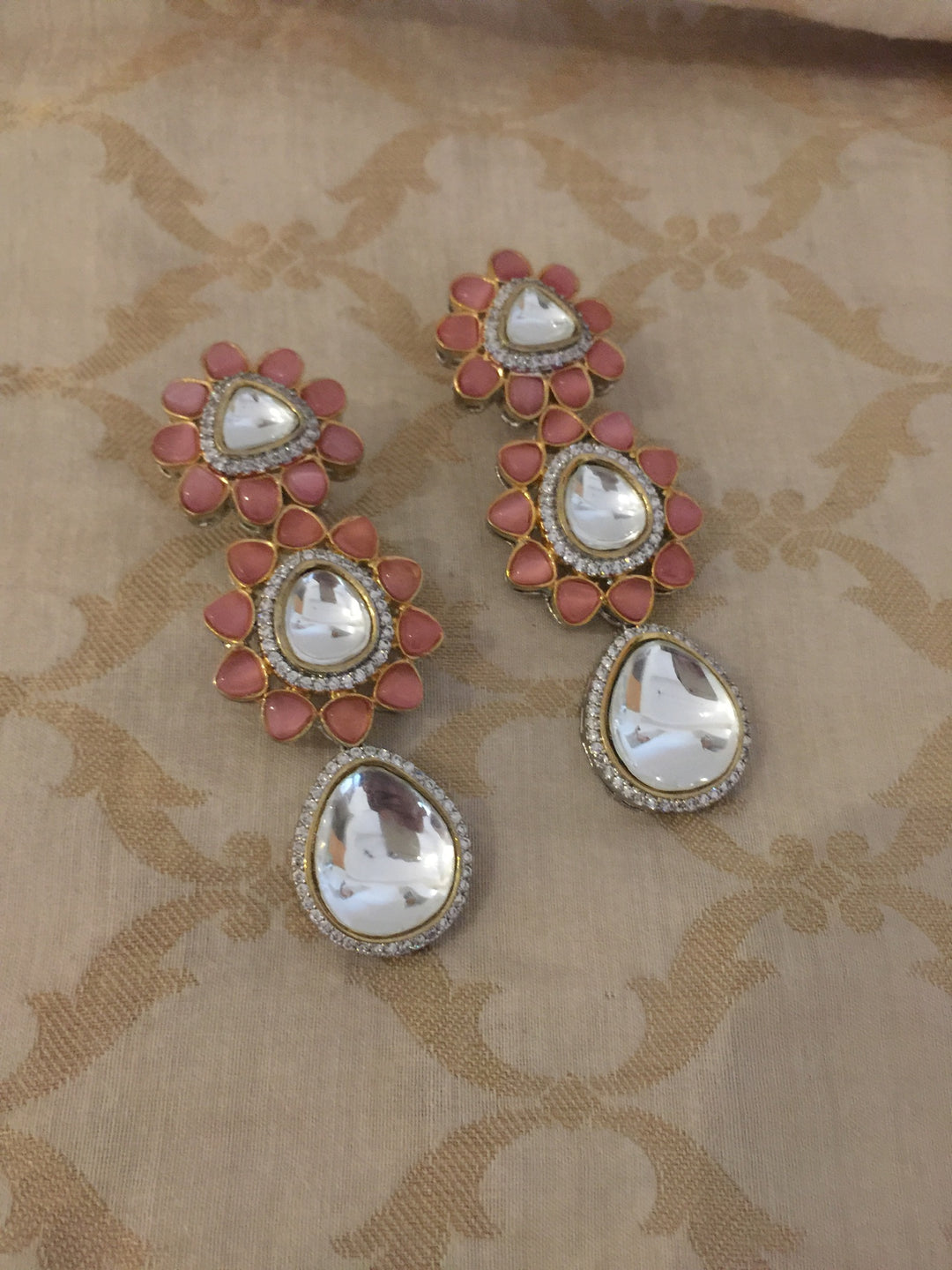 Victorian Necklace with Earrings and Mangtikka / Indian Jewellery