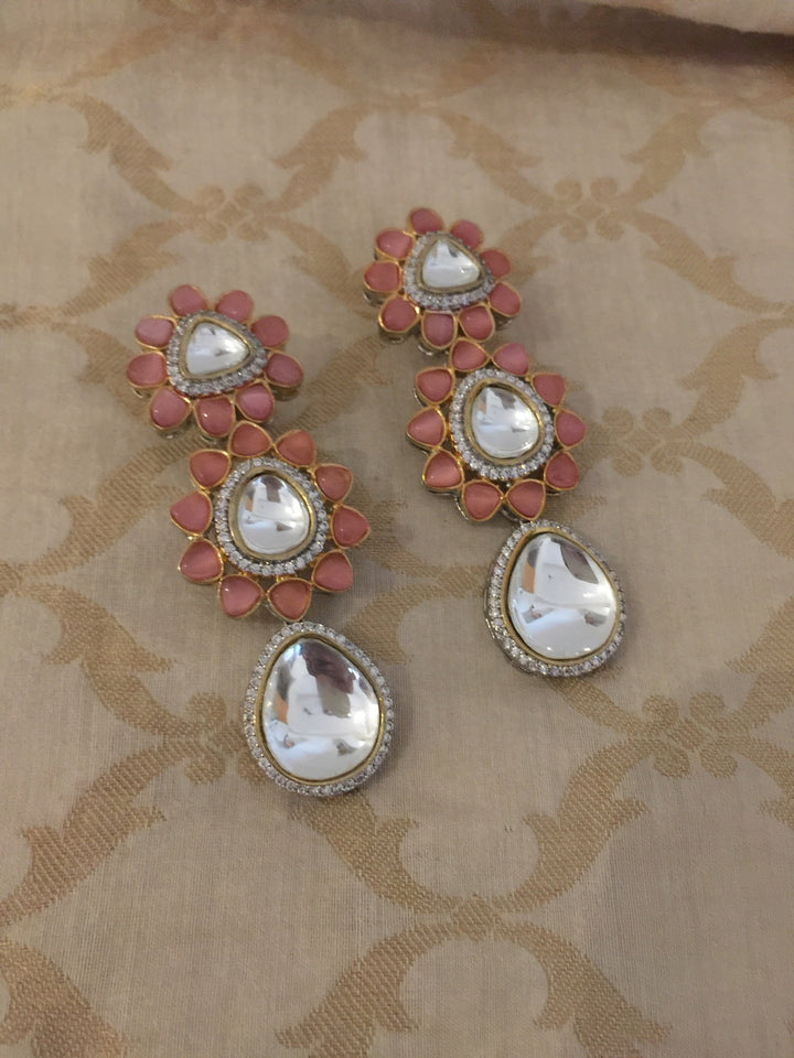 Victorian Necklace with Earrings and Mangtikka / Indian Jewellery