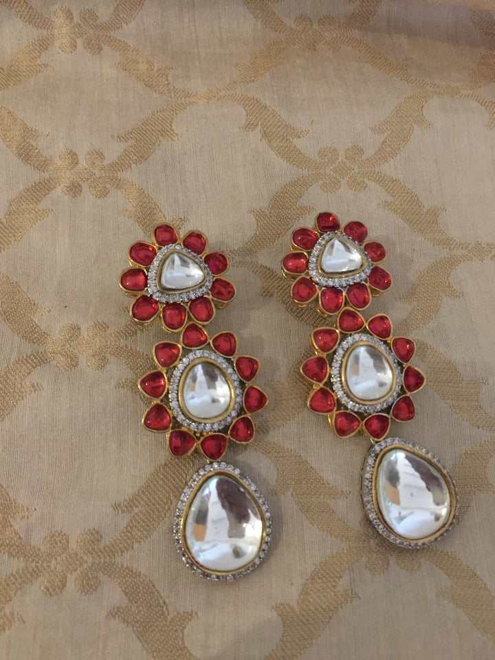 Victorian Necklace with Earrings and Mangtikka / Indian Jewellery