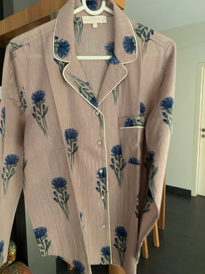 Blue Flowers Nightsuit