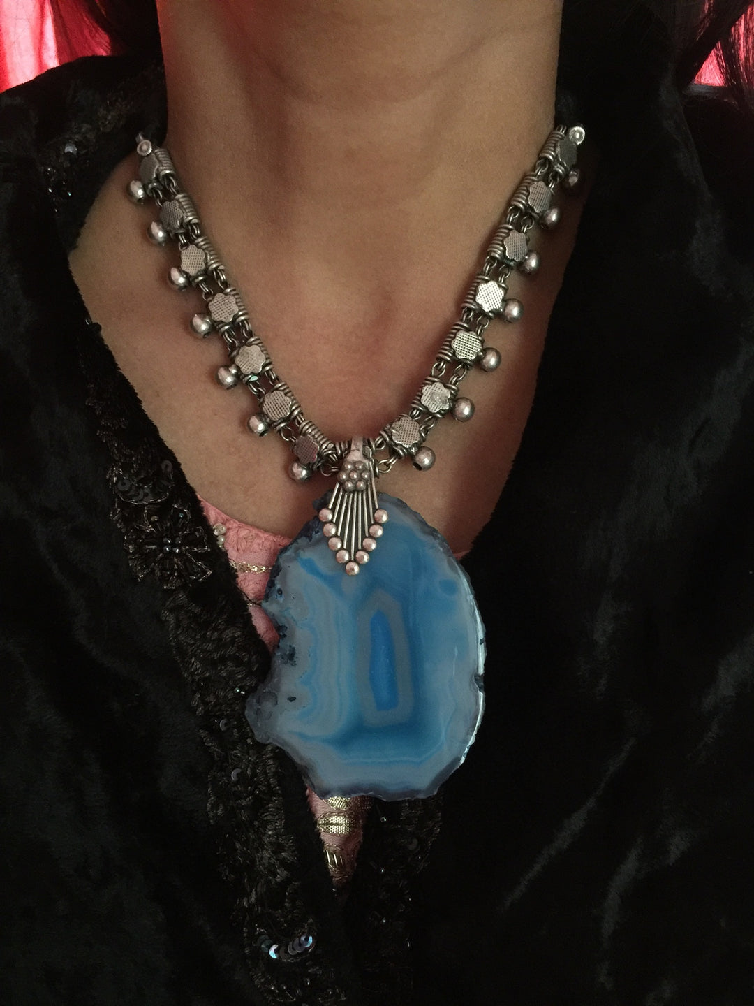 Trendy Raw Stones Necklace