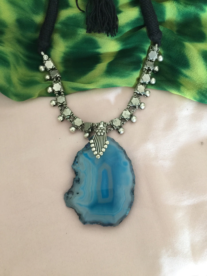 Trendy Raw Stones Necklace