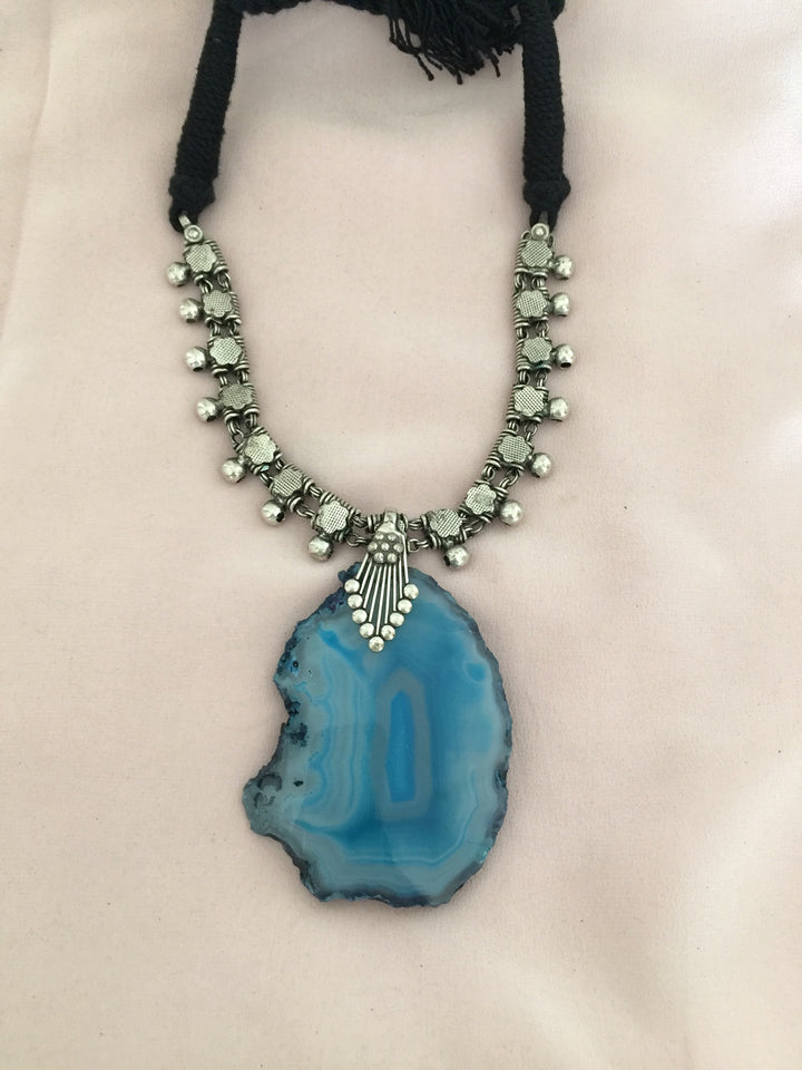 Trendy Raw Stones Necklace