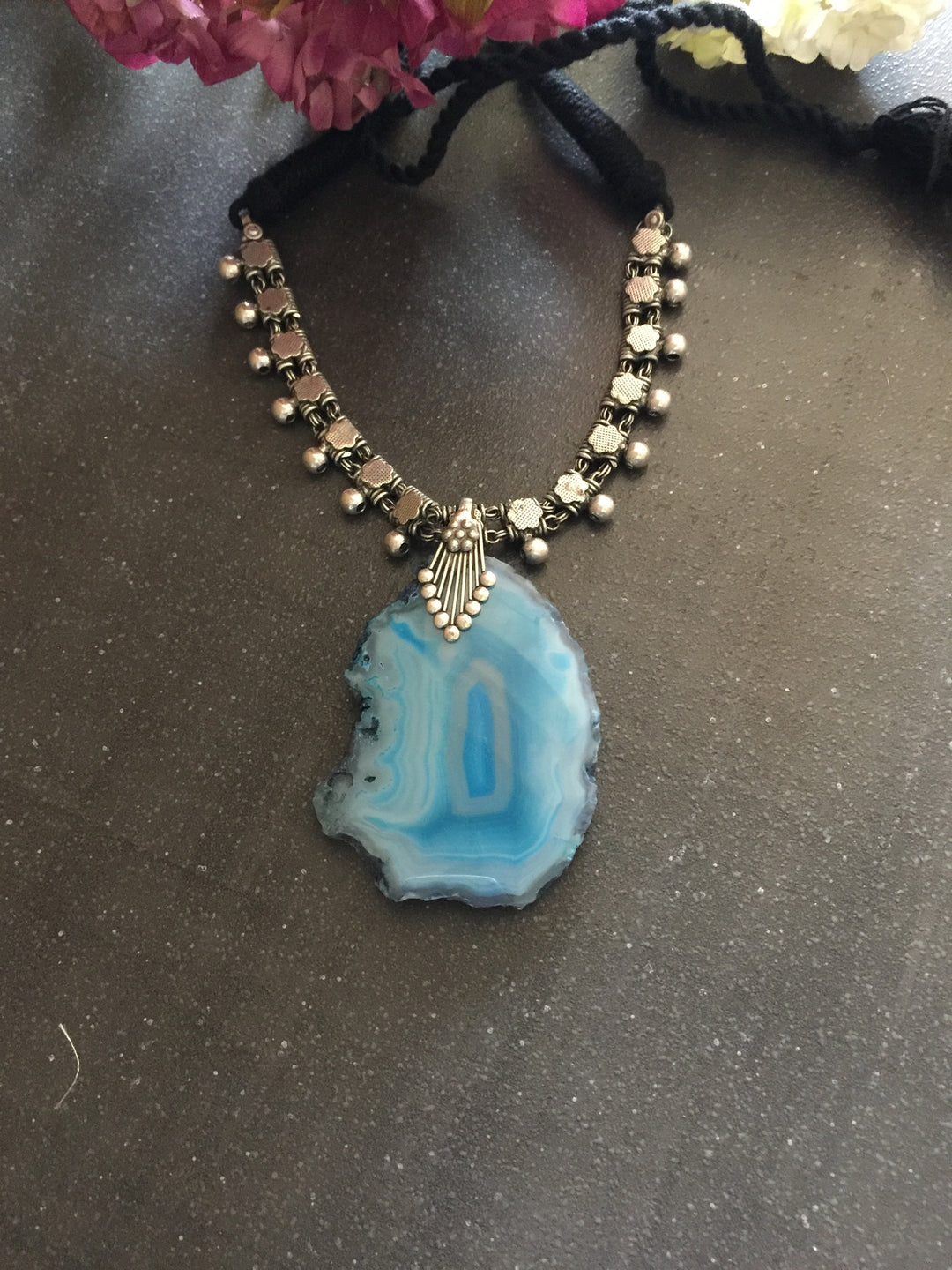 Trendy Raw Stones Necklace