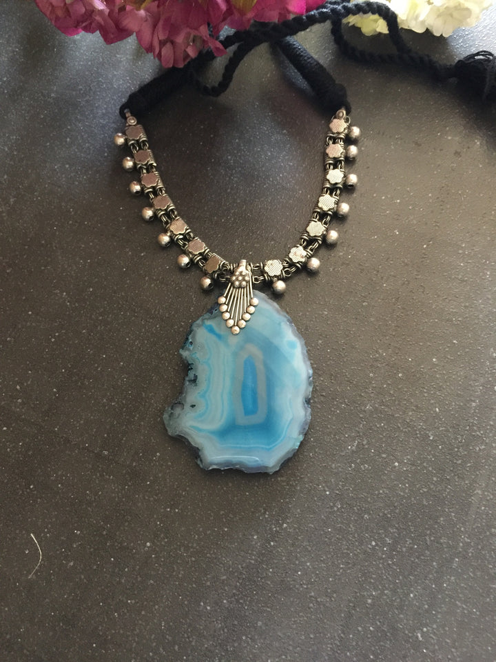 Trendy Raw Stones Necklace