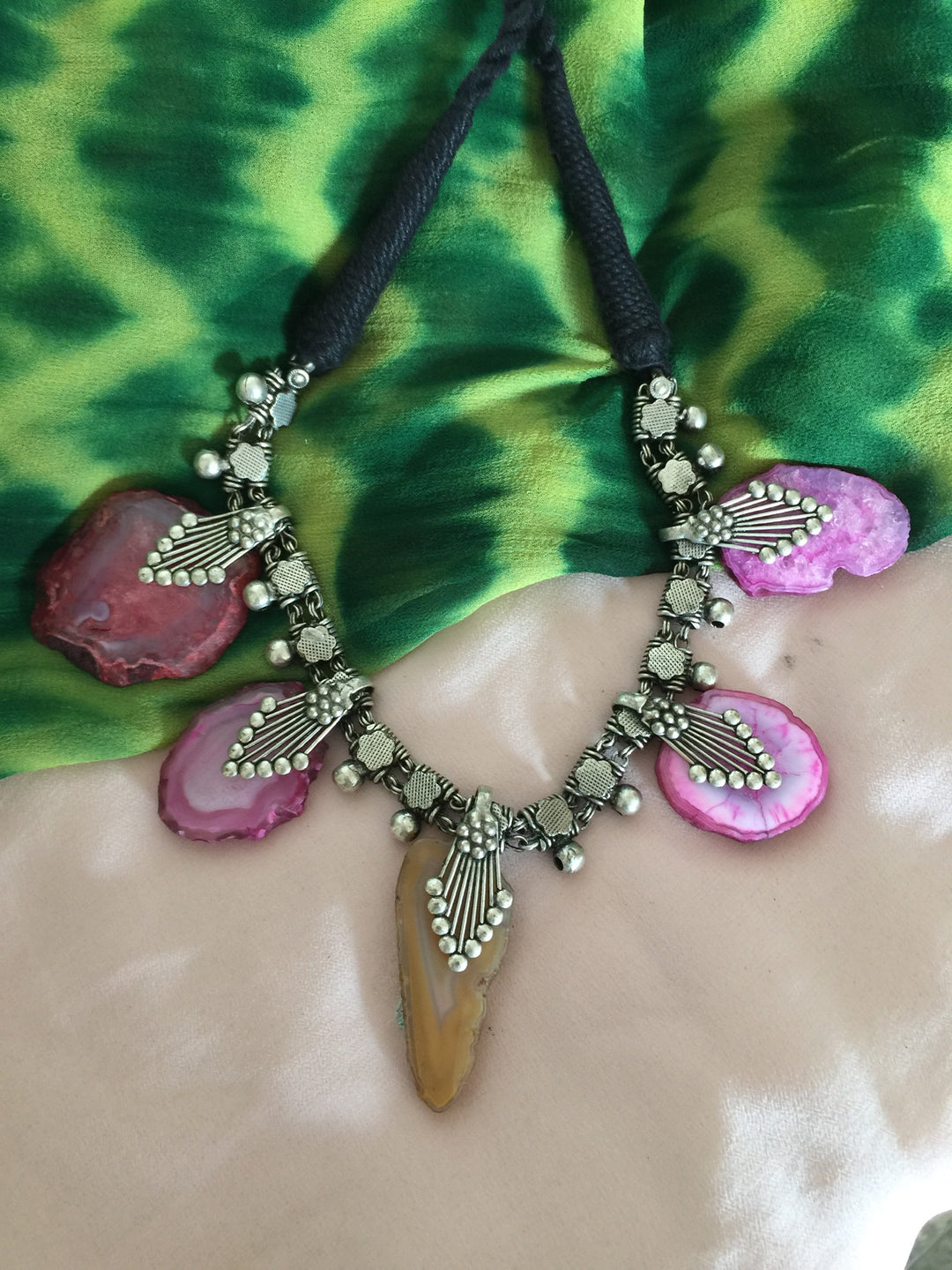 Trendy Raw Stones Necklace