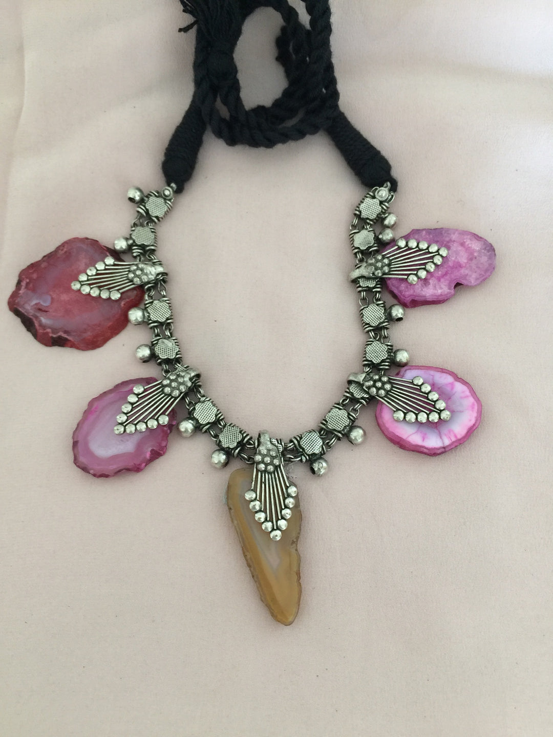 Trendy Raw Stones Necklace