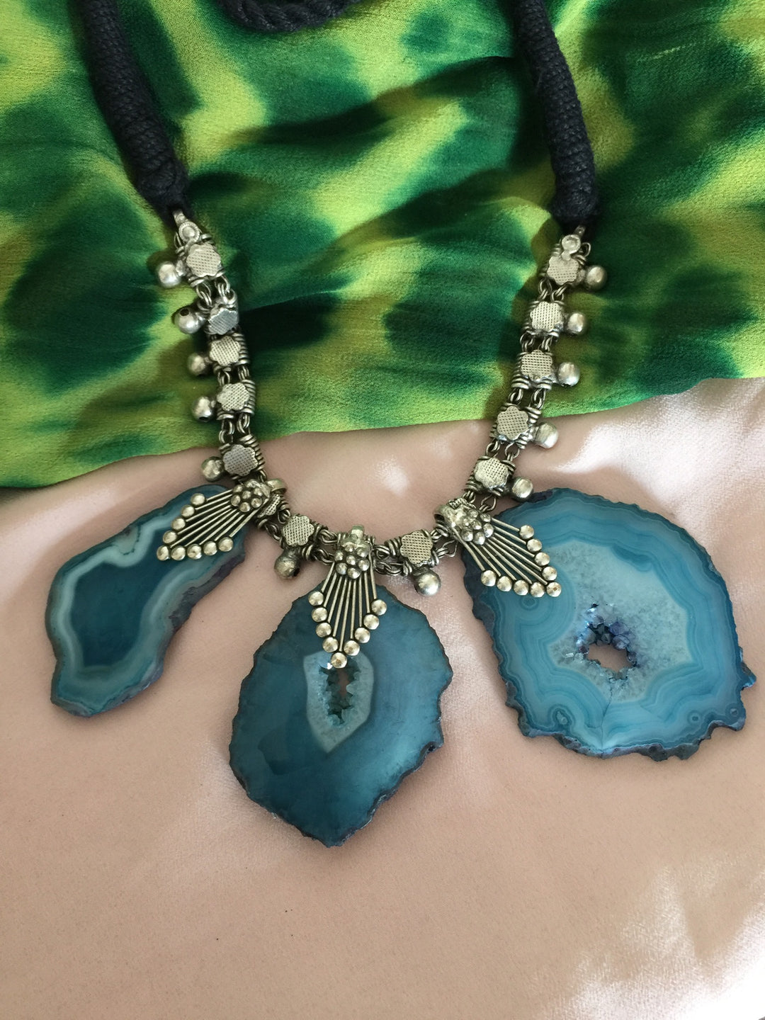 Trendy Raw Stones Necklace