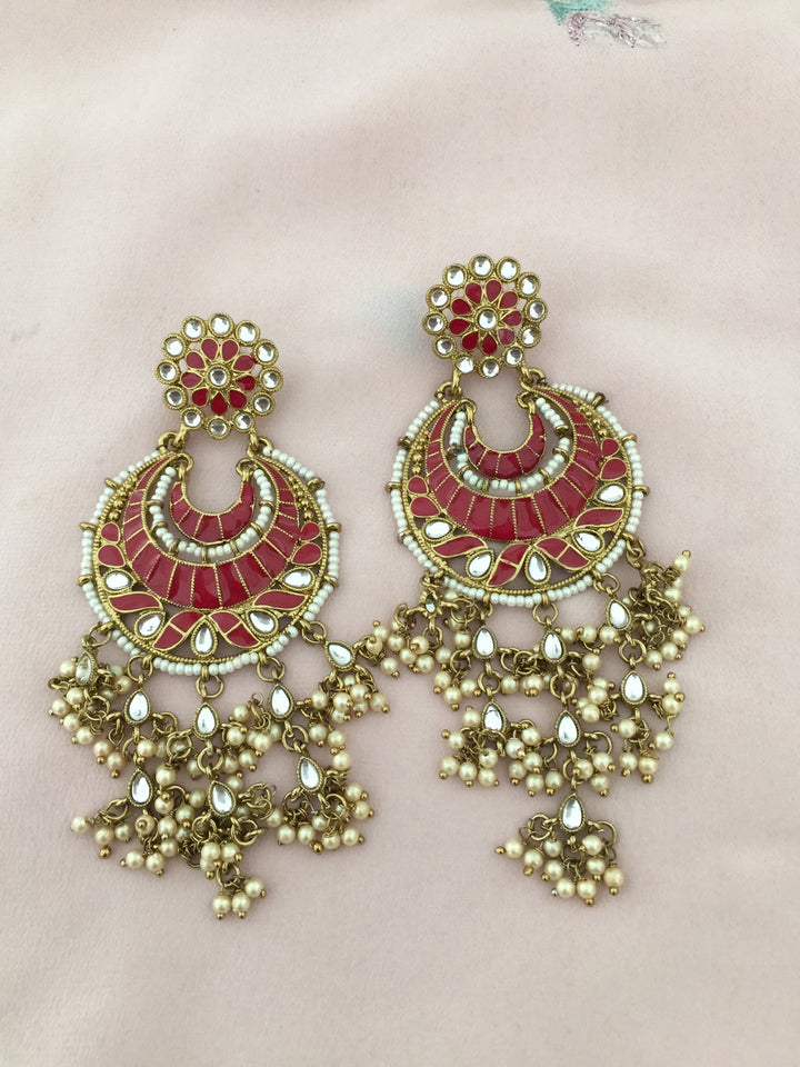 Red Enamelled Chandbaalis