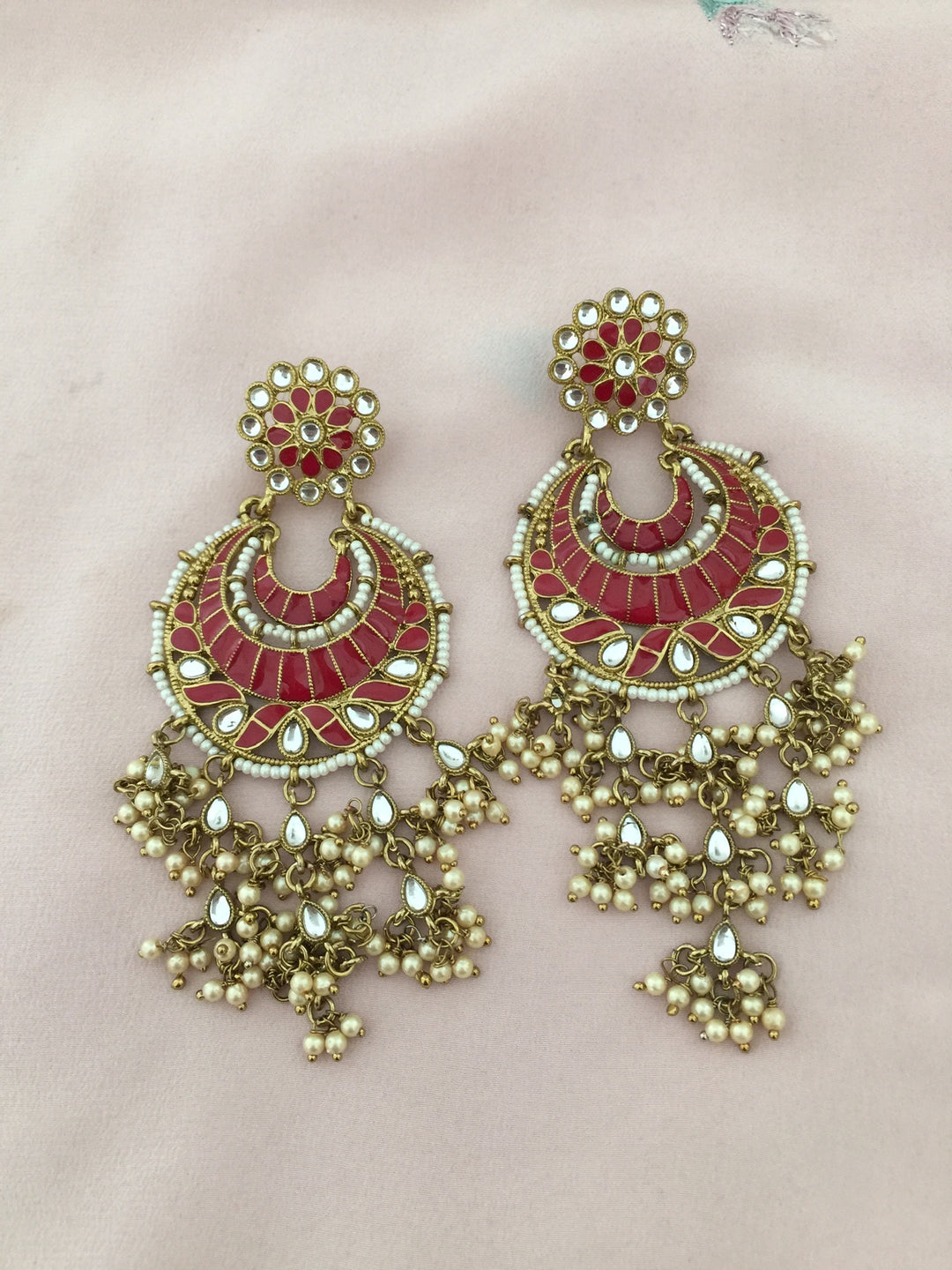 Red Enamelled Chandbaalis
