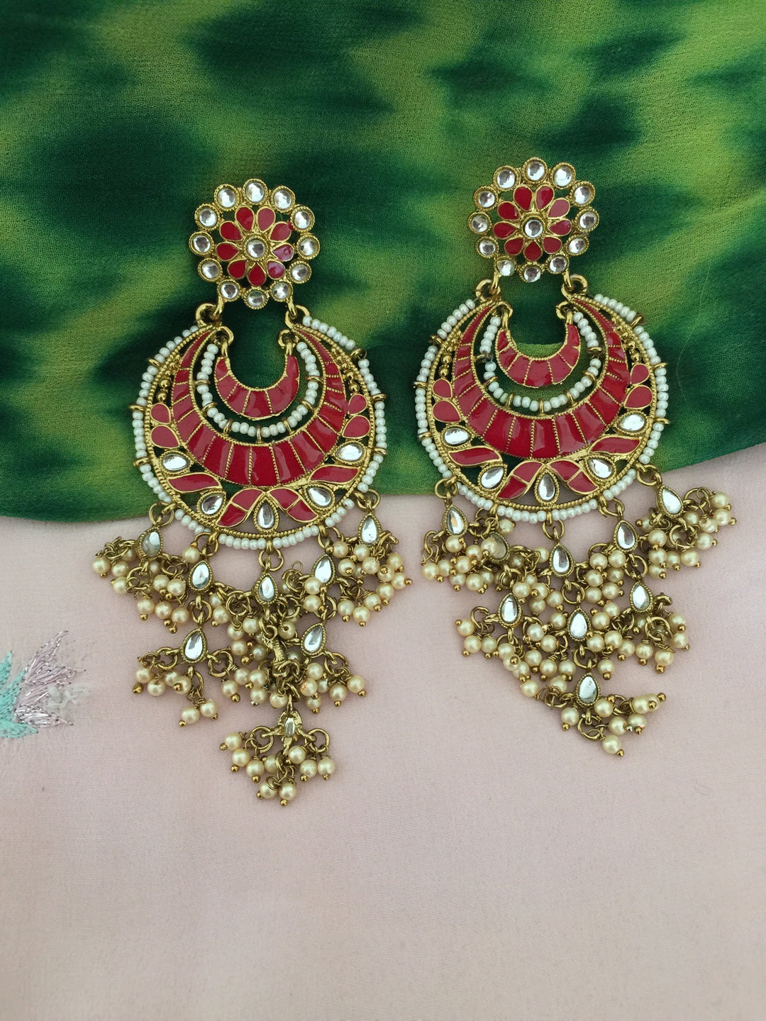 Red Enamelled Chandbaalis