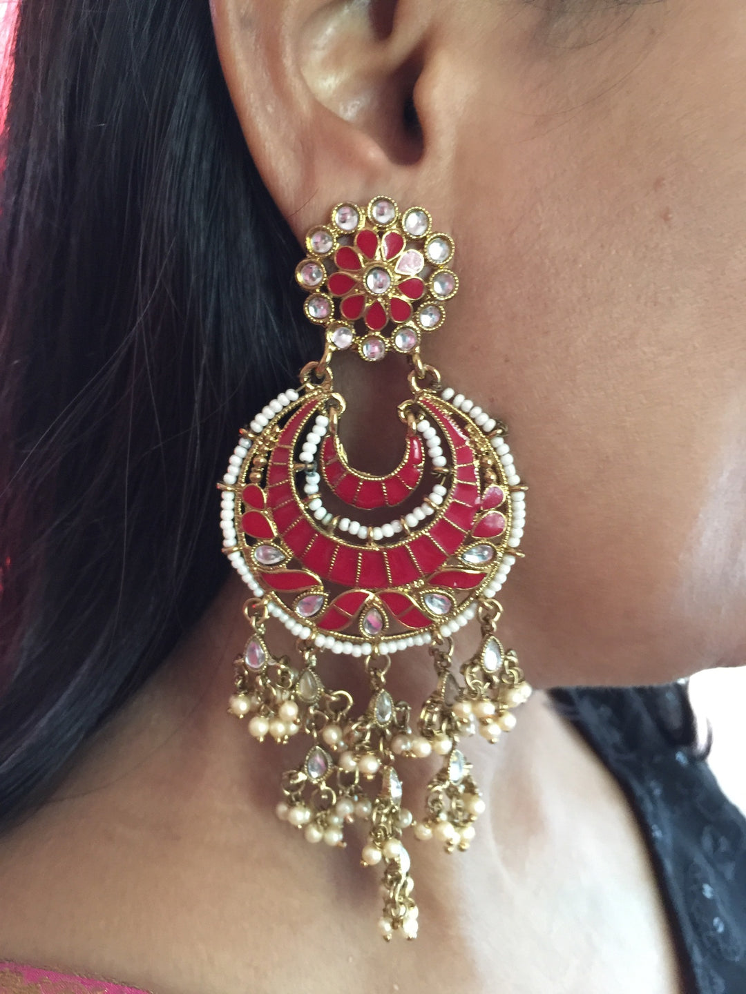 Red Enamelled Chandbaalis