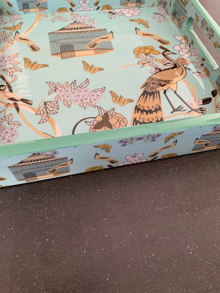 Bird Cage Ethnic Tray
